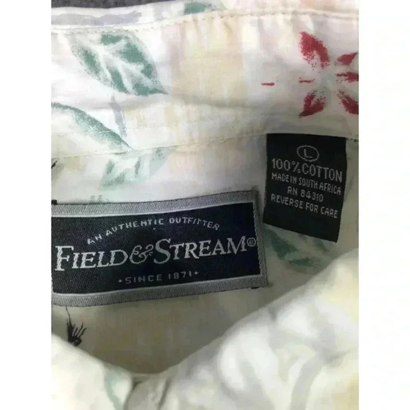Field and stream vintage fish shirt size large - Picture 2 of 3